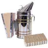 ThxBees Bee Hive Smoker with stainless steel body for durable beekeeping