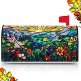 Tiamon mailbox cover dragonfly magnet adds bright curb appeal outdoors.