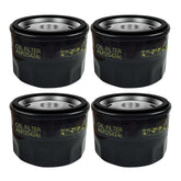 TidiRob AM125424 four pack oil filter for John Deere with reliable oil flow