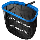 TidyMister outer net—durable shield for long-lasting pool debris collection.
