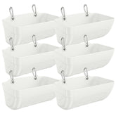 Tiflev goat feeders hanging setup keeps feeding clean and organized.