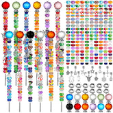 Tigeen garden stake fairy wand with crystal top for outdoor decor