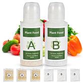 Tigvio A&B nutrients bottle pour for precise hydroponic mixing