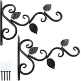 TIHOOD wall hook bracket secures a hanging planter on a sturdy wall