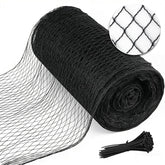 Tilvex bird netting 10x10ft over fruit trees deters birds while allowing airflow