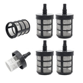Timsec four-pack hose filters assembled for easy installation and pump protection.
