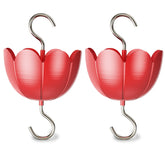 Tinlaviy ant moat with 4 oz capacity prevents ants on the hummingbird feeder.