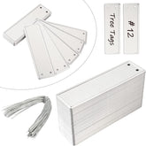 TINSKY aluminum plant labels package for garden labeling and organization