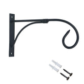 Tinsow iron wall hook holds wind chimes securely, ideal for outdoor decor.