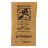 Tinyroots Kyoto moss spores bag for weed-free bonsai setup.