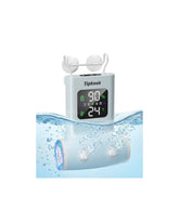 Tipkook bath jets attached to tub with LED display for easy mode control
