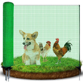 TITECK temporary fence posts step-in enable quick, tool-free installation in your yard.