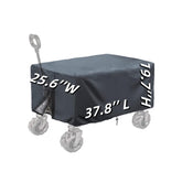 TiTigerella wagon cover with 360° protection against rain and dust for outdoor trips.