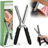 TitTees rib membrane removal tool with ergonomic curved blade for precise rib prep