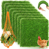 Tlence chicken nesting pads front view showing a clean 12x12 surface for easy egg laying.