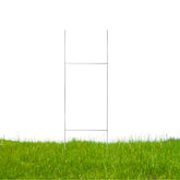 TN Supplies yard sign stakes 30x10 front view shows a sturdy 9-gauge frame.