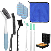 TOAINRSI waffle-maker cleaning long-handle brush reaches deep grids for thorough cleaning