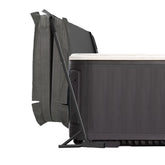 TOCRETOARE hot tub cover lifter assembly demonstrates simple, drill-free installation for fast setup.