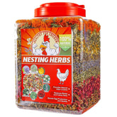 TOHONGADON nesting herbs in a 24-7oz bucket improves coop scent control for backyard flocks.