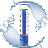 Toiclebor replacement-tube for rain gauge showing clear readability and compatibility.
