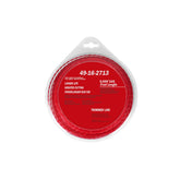 TOKDOOT 0.095-inch red twisted trimmer line on a spool for tough grass.