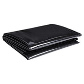 ToLanbbt pond liner close-up shows UV-stable 20 mil thickness for outdoor durability.
