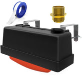 Toldear water trough float valve package ready for installation with accessories.
