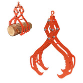 Tolpassa Log Lifting Tongs 32 Inch 4-Claw grip secures timber