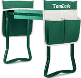 TomCare upgraded garden kneeler with widened pad for comfortable kneeling