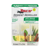 Tomcat Rodent Repeller warmer plugged in for indoor deterrence