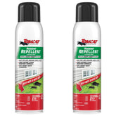 Tomcat Rodent Repellent spray two-can pack shown for indoor and outdoor use.