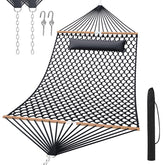 TONAHUTU 13ft hammock bed view showing spacious two-person setup outdoors