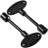 Tondiamo universal gas valve key, 3-inch length, fits 1/4 and 5/16 turn balls.