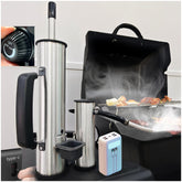 TONFUGLN advanced smoke tube with patented design in use for cleaner smoke