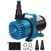 TONGCHANT pond pump front view showing compact design for efficient water circulation.