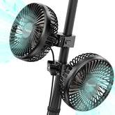 Tonree Grow Tent Clip Fans two-pack for versatile air circulation in tents