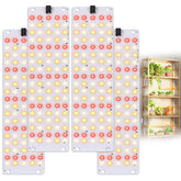 TONYFUL Grow Light panel delivers full-spectrum light for seedling growth