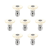 Tool Daily 40-degree nozzle pack delivers controlled cleaning for delicate surfaces.