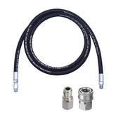 Tool Daily pressure washer whip hose 8ft with swivel end for easy reel connections