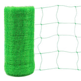 Toolazy Trellis Netting stretched on a frame supporting tomato vines.