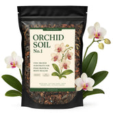 Top Tier Genetics Orchid Soil shows fast-draining blend for healthy orchid roots.
