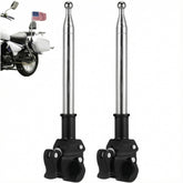 Topperfun flagpole assembly shows sturdy, easy-to-install mounting solution.