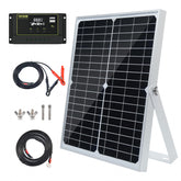 Topsolar 30W solar panel for off-grid battery charging