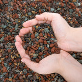 TOPZEA 12lb mix lava rocks for plants improve drainage and aeration.