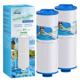 TOREAD 4CH-949 spa filter top handle for easy removal.