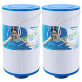 TOREAD TRF-2402 spa filter front view, showcasing durable housing and replacement fit