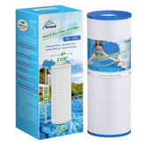 TOREAD TRF-4950 spa filter front view for crisper water and reliable filtration