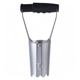 Toresano Bulb Planter: automatic soil release for quick, clean hole digging.