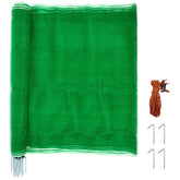 Toriexon boundary fence 4ft by 100ft with durable mesh for backyard confinement.
