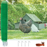 Toriexon non-electric fence netting, 3' x 50' mesh for secure backyard containment